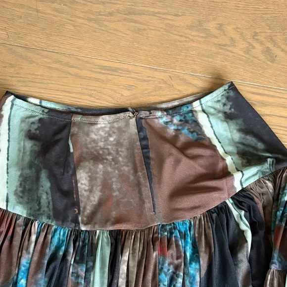 RACHEL COMEY Flock Skirt - Brown - Picture 5 of 7
